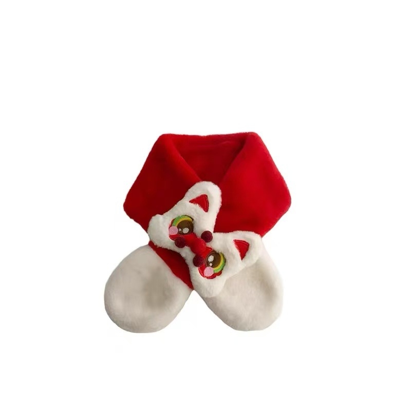 Dječji šal – poliester, karikatura uzorak, topao, jesen/zima, ravno pletenje