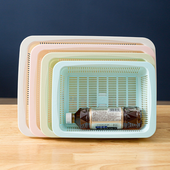 Кухненска пластмасова кошница за плодове и зеленчуци — прост модерен стил, кошница за кухня (Galley Basket), пусната през лято 2015 г.