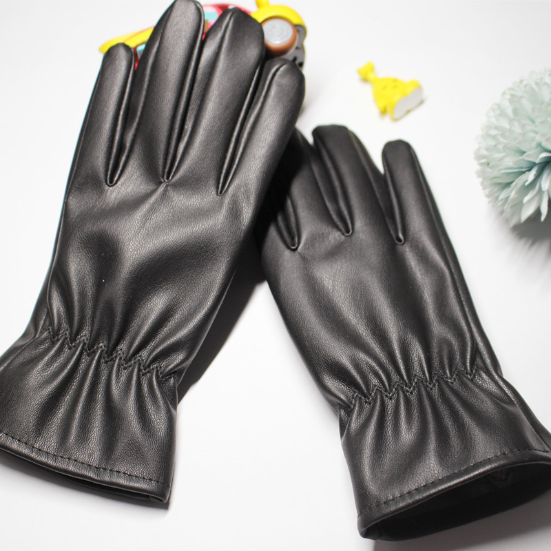 Dječje kožne rukavice - tople, vodootporne, s punim prstima, za zimu, jesen i proljeće