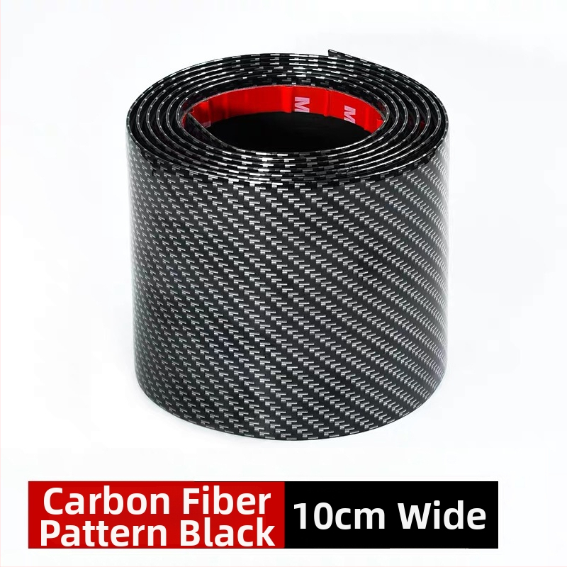 PU ukse külje kokkupõrkeriba süsinikkiust välimusega, kohandatava töötlemisega, universaalne sobivus