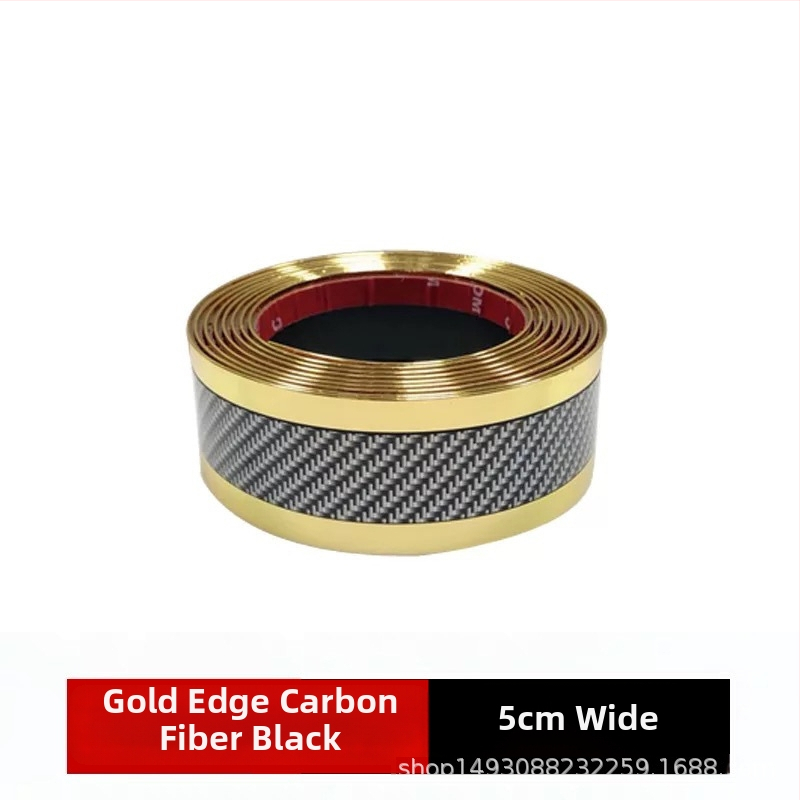 PU ukse külje kokkupõrkeriba süsinikkiust välimusega, kohandatava töötlemisega, universaalne sobivus