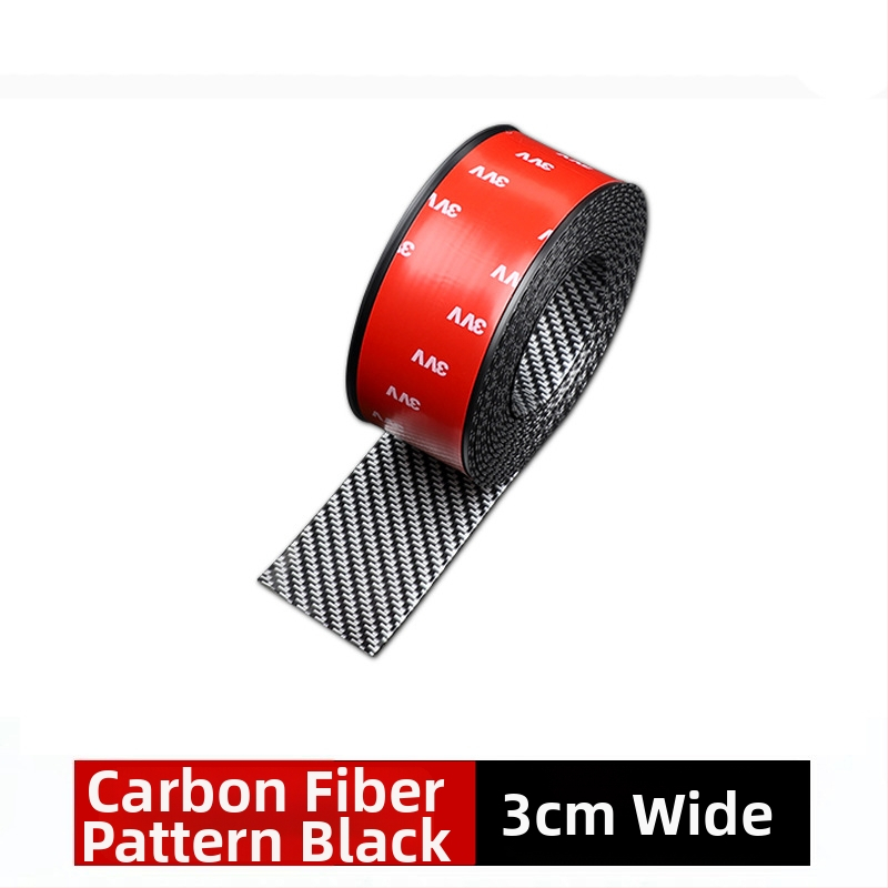 PU ukse külje kokkupõrkeriba süsinikkiust välimusega, kohandatava töötlemisega, universaalne sobivus