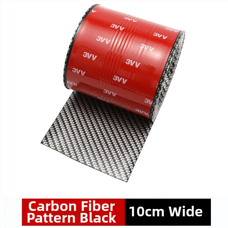 PU ukse külje kokkupõrkeriba süsinikkiust välimusega, kohandatava töötlemisega, universaalne sobivus