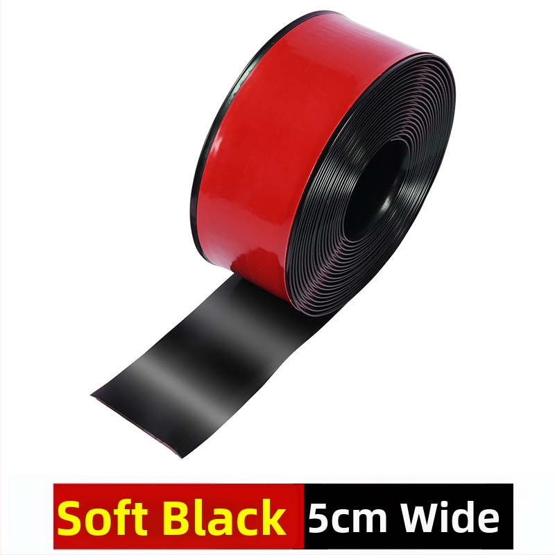 PU ukse külje kokkupõrkeriba süsinikkiust välimusega, kohandatava töötlemisega, universaalne sobivus