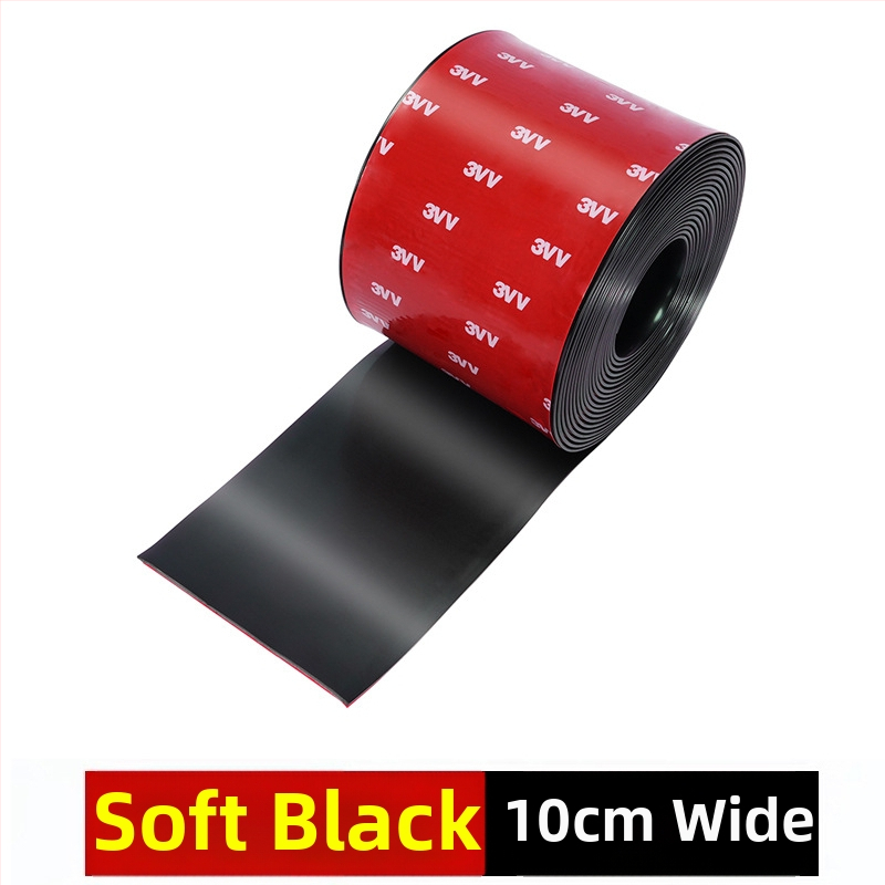 PU ukse külje kokkupõrkeriba süsinikkiust välimusega, kohandatava töötlemisega, universaalne sobivus