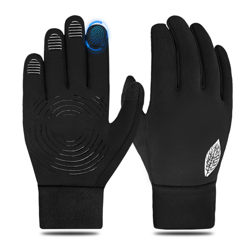 Dječje zimske rukavice od flisa, vodootporne, s osjetljivim zaslonom na dodir, protuklizne, uzrast 5-15 godina