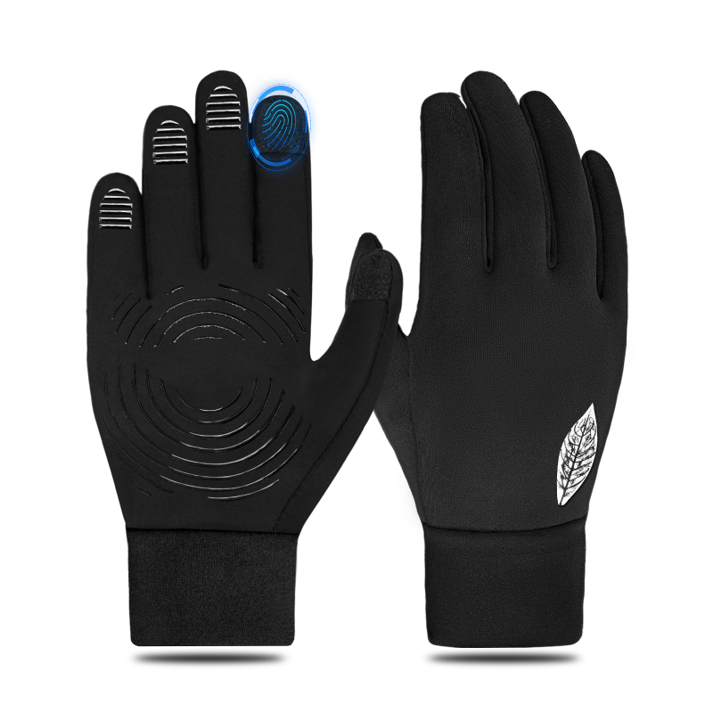 Dječje zimske rukavice od flisa, vodootporne, s osjetljivim zaslonom na dodir, protuklizne, uzrast 5-15 godina