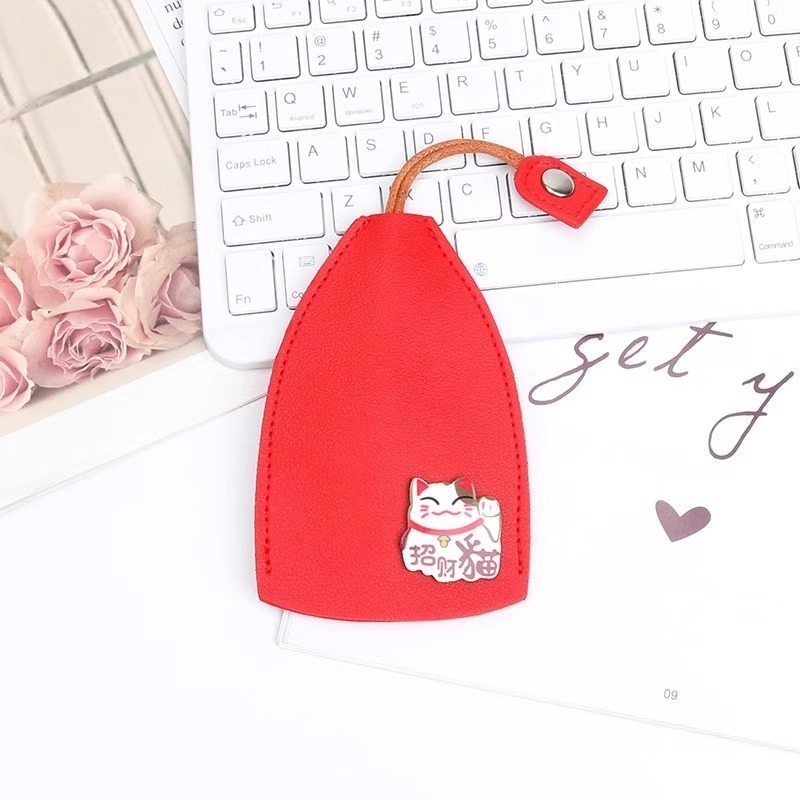 Automobilio raktų dėklas, Unisex, PU medžiaga, Nešiojamas apsauginis dėklas