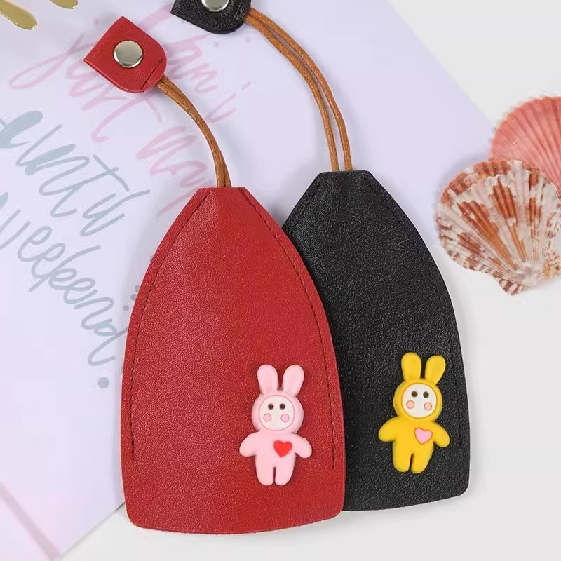 Automobilio raktų dėklas, Unisex, PU medžiaga, Nešiojamas apsauginis dėklas