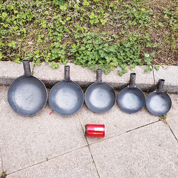 Long River dzelzs gatavošanas karote, antīkā stilā