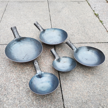 Long River dzelzs gatavošanas karote, antīkā stilā