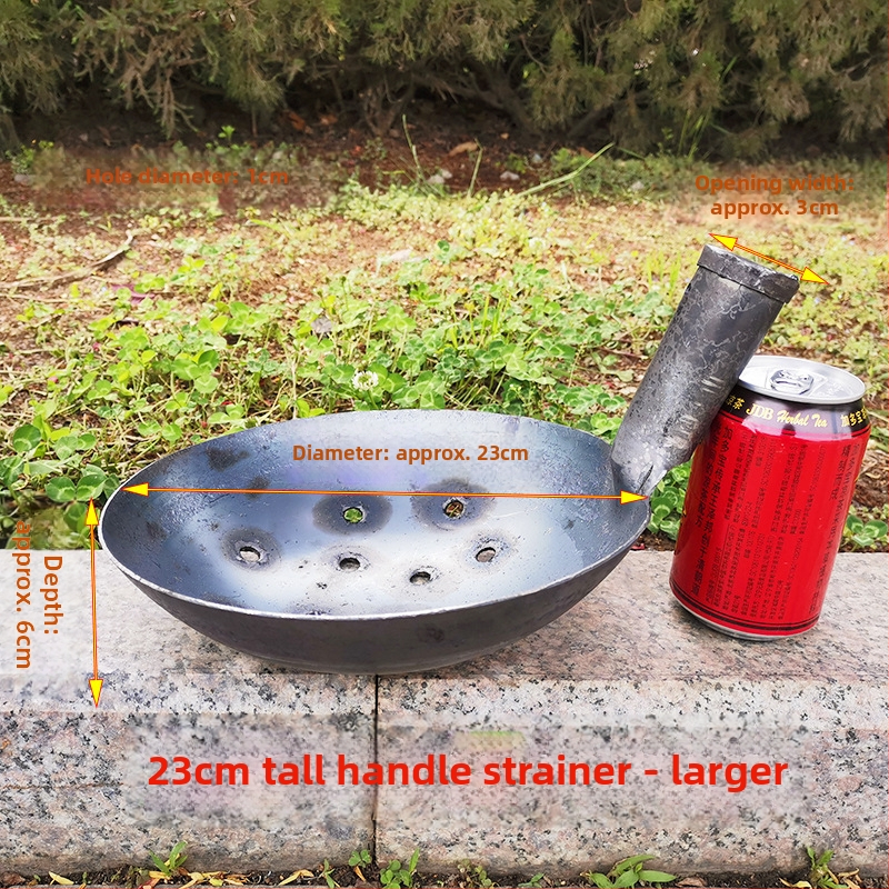 Long River dzelzs gatavošanas karote, antīkā stilā