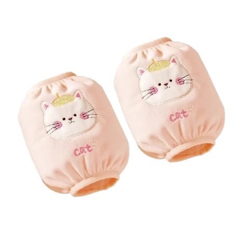 Bērnu pūkaini roku lakati ar karikatūras motīvu, pret netīrumiem ziemai, vecuma grupai 1–8 gadi