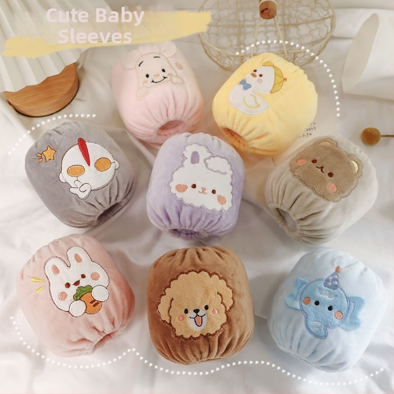 Laste käsivarre mansetid – lühike stiil, polüester, soojus ja UV kaitse, originaalne disain