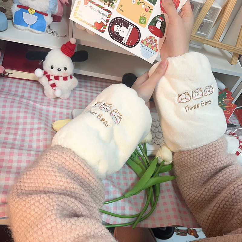 Oversleeve антифоулинг за жени, карикатурен мотив с бродерия, зима/есен