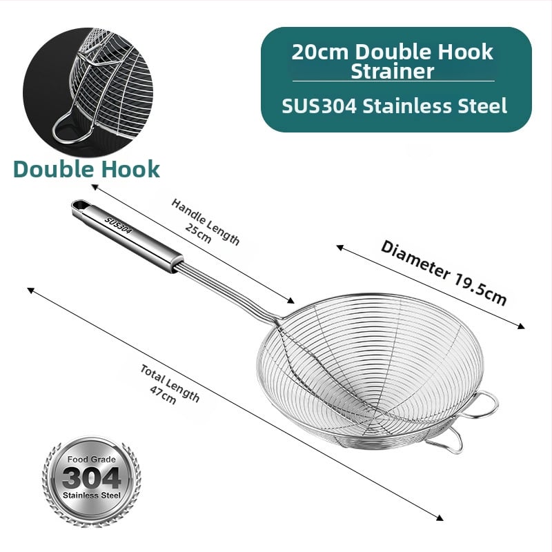 316L nehrđajući čelik, prehrambene kvalitete za goveći hot pot, kućna upotreba, otporan na visoke temperature, držač od nehrđajućeg čelika