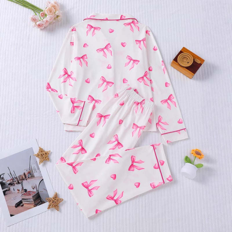 Dječji set pidžame s dugim rukavima i dugim hlačama, poliester 90-95%, prozračan i antibakterijski