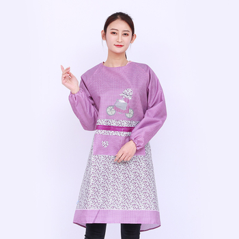 Ποδιά Cox Man με μανίκια – αντιλερωτικό βελούδινο ύφασμα με υφή ροδάκινου, μοτίβο Καρτούν/Ανίμε