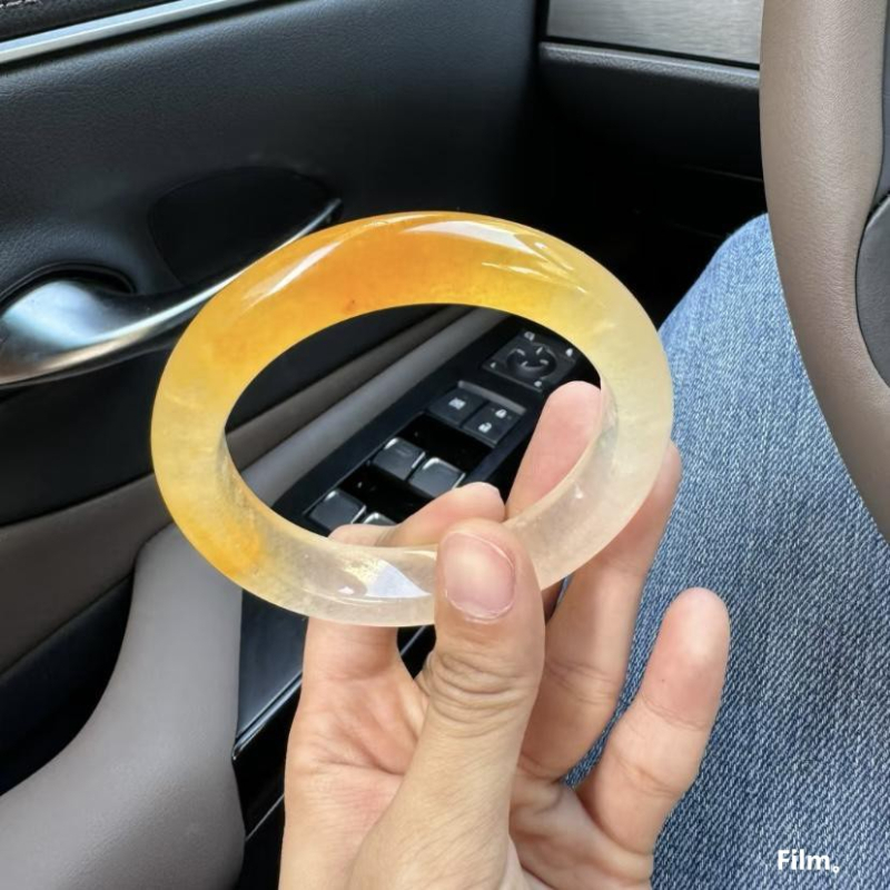 Jáde karkötő – uniszex, jég típusú jáde, természetes Mianmar-i jáde, polírozott