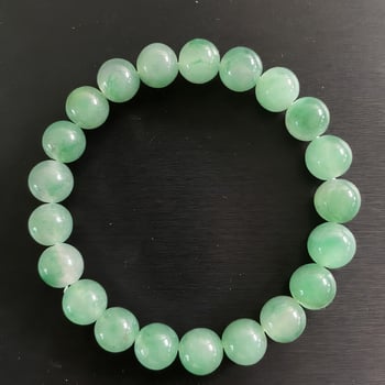 Brățară din sticlă, stil minimalist, unisex, formă rotundă, țesută