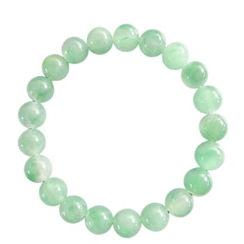 Brățară din sticlă, stil minimalist, unisex, formă rotundă, țesută