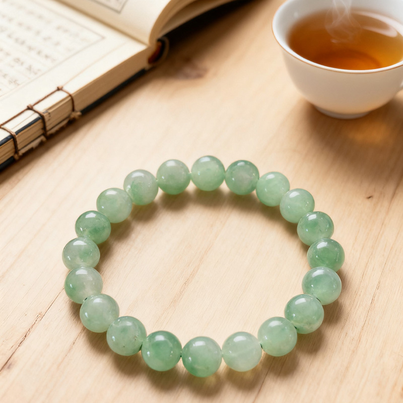 Brățară din sticlă, stil minimalist, unisex, formă rotundă, țesută