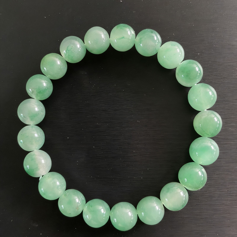 Brățară din sticlă, stil minimalist, unisex, formă rotundă, țesută