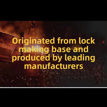 Dzelzs U-formas stikla durvju slēdzis vitrīnām, dvurdurvju slēdzene, mortise tipa slēdzene, pret zādzībām, paplašināta U forma