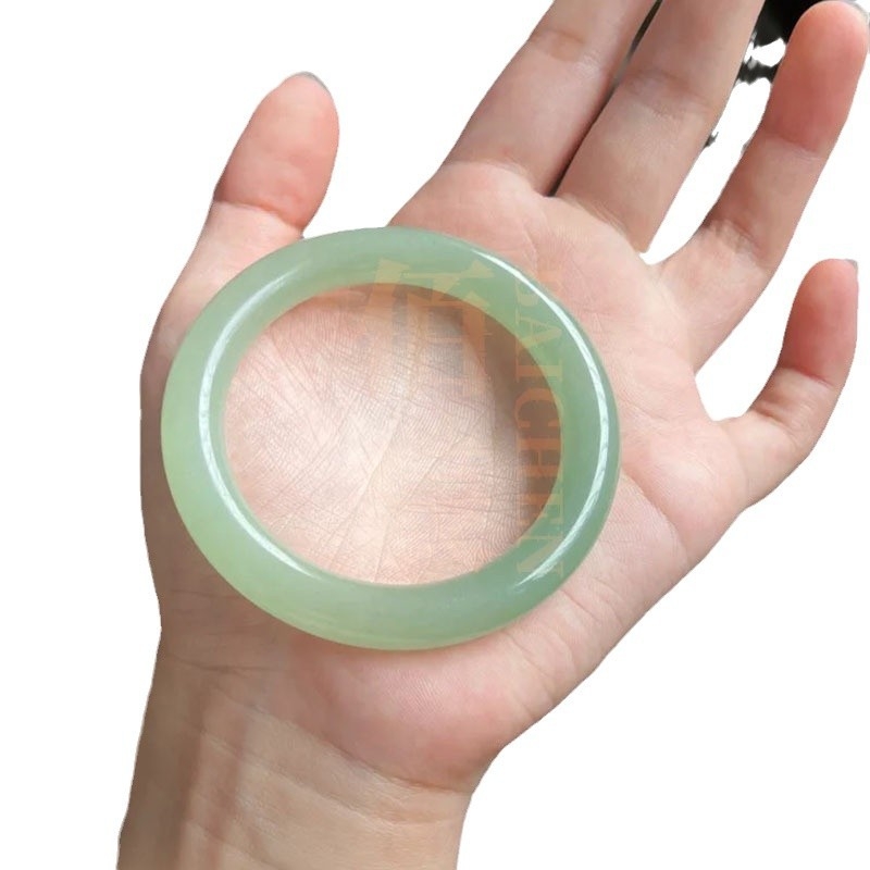 Baichen Aventurín Jade náramok — Materiál: Aventurín; Značka: Baichen; Spracovanie: Leštenie; Pôvod: Henan; Sezóna: Leto 2024