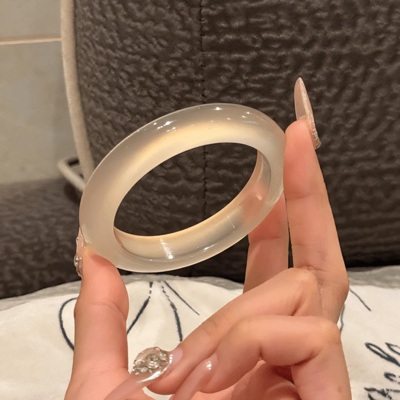 Narukvica s zlatno ugradbenim žadom i geometrijskim staklom, ručna izrada, unisex, prilagodljivo