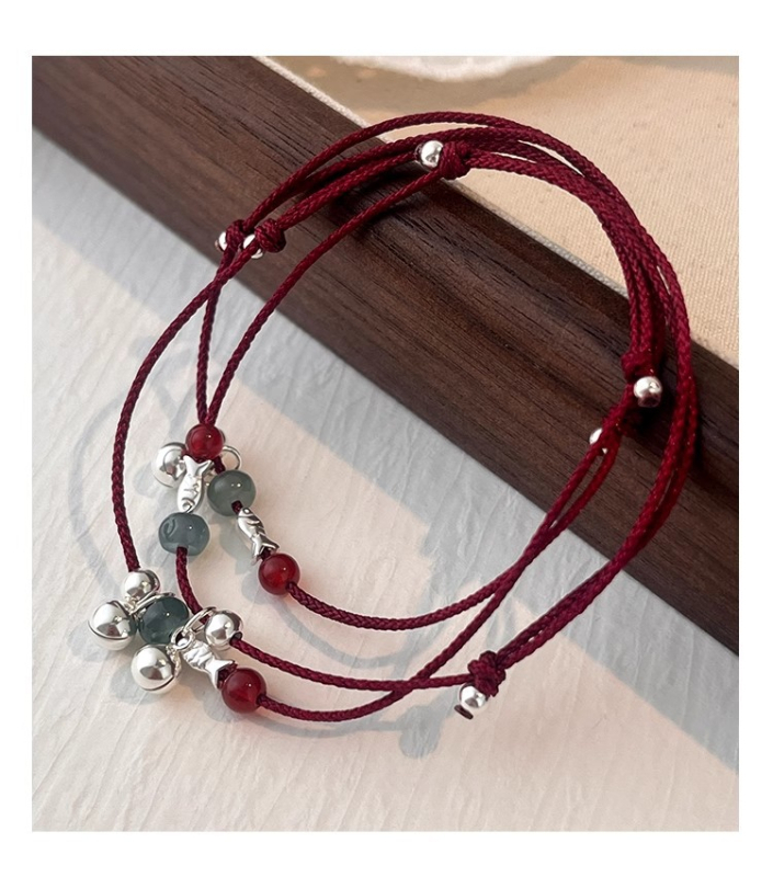 Narukvica od 925 srebra, ručno pletena, oblik ribe, unisex, nišni stil