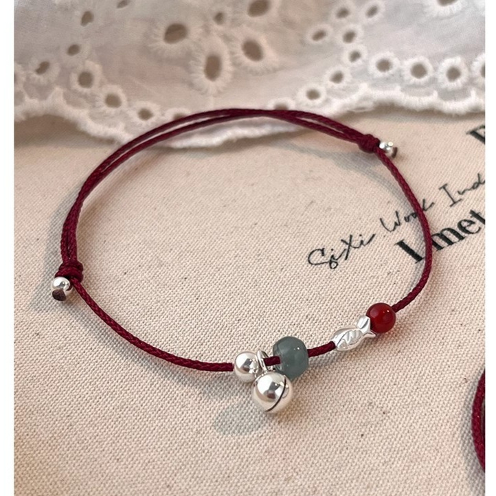 Narukvica od 925 srebra, ručno pletena, oblik ribe, unisex, nišni stil