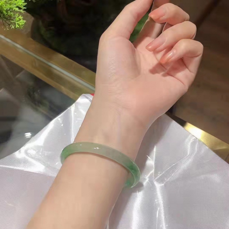 Žadna narukvica od Jincui Jewelry, polirana, porijeklo Jinhua, umjetnički retro stil