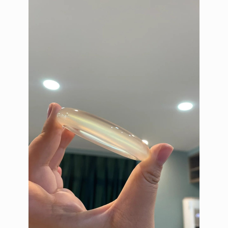 Náramok s vloženým jade a agat | Ručne vyrobený, Geometrický tvar, Prispôsobenie k dispozícii