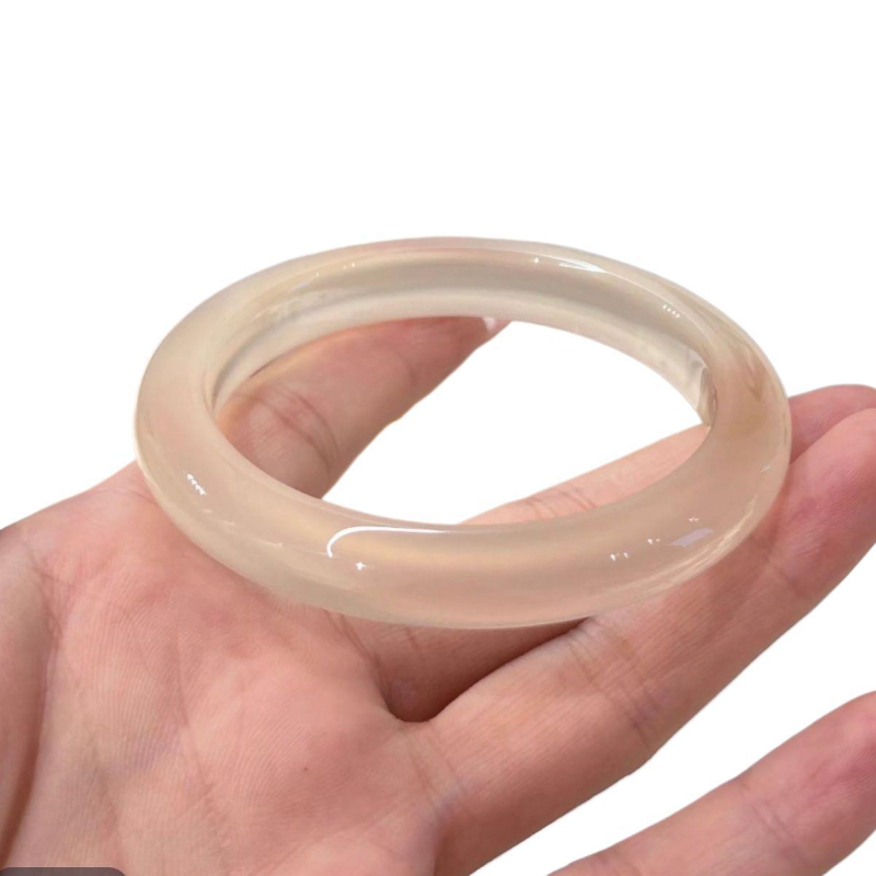 Náramok – achát a jade; zlatá inkrustácia; ručná výroba; geometrický tvar; unisex.