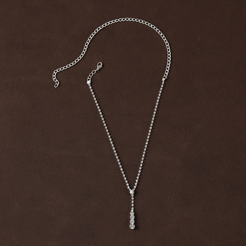 Set náhrdelníka a náušníc: luxusný lesk, zliatina, retiazka tkaná, prívesok Plexiglass, technika tkania, štýl Old Money