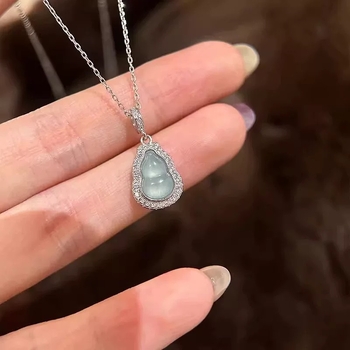 Náhrdelník s príveskom v tvare dýne, meď, elektroplating, krížový reťazec, 51–60 cm