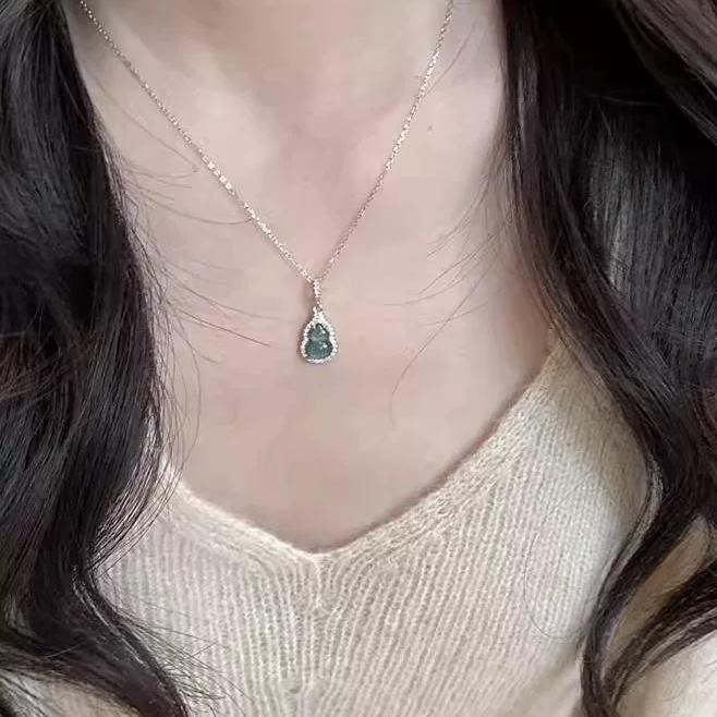 Náhrdelník s príveskom v tvare dýne, meď, elektroplating, krížový reťazec, 51–60 cm