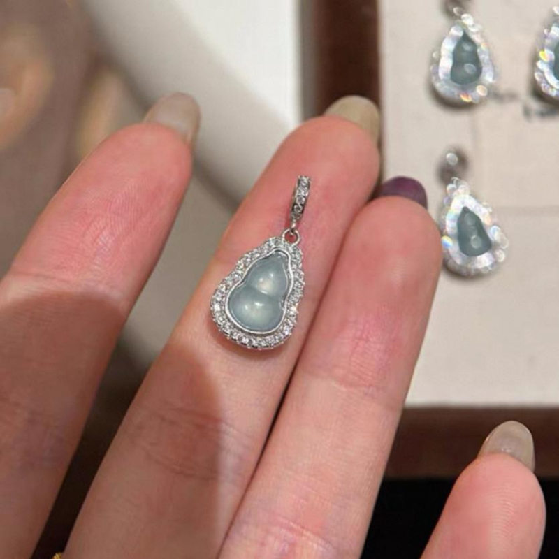 Náhrdelník s príveskom v tvare dýne, meď, elektroplating, krížový reťazec, 51–60 cm