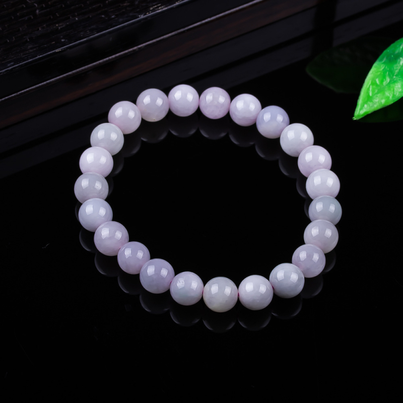 A-kategóriás jáde karkötő, kézzel készített, etnikus és páros stílusban, egyedi csomagolásban