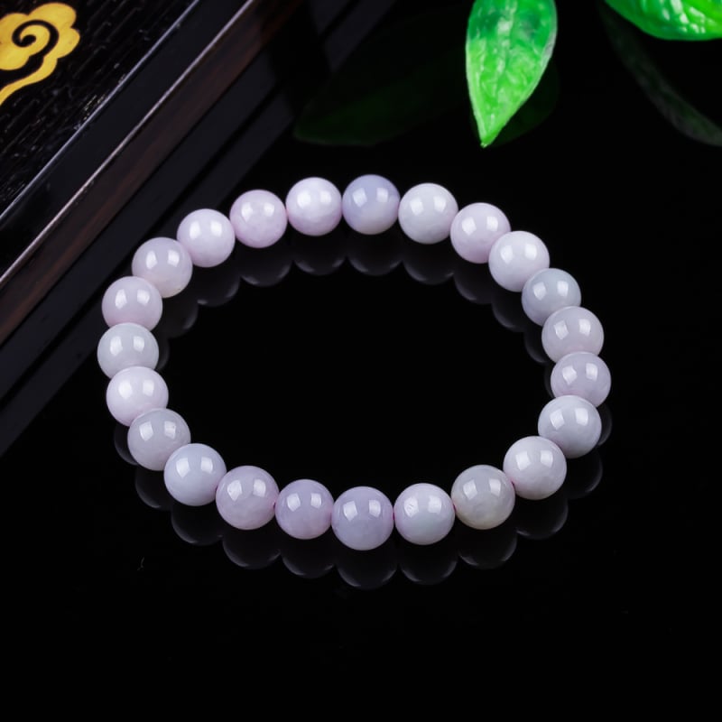 A-kategóriás jáde karkötő, kézzel készített, etnikus és páros stílusban, egyedi csomagolásban