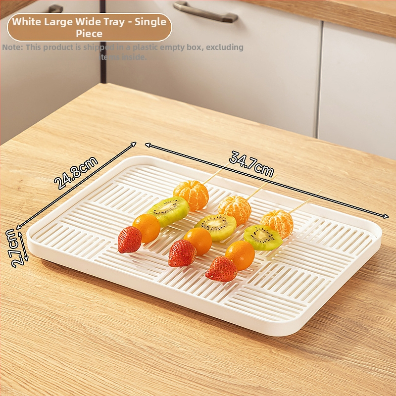 Plastikinė Candied Hawthorn parodomoji plokštelė, kvadratinė forma, modernus paprastas stilius, logotipo spausdinimas ir pritaikymas galimi