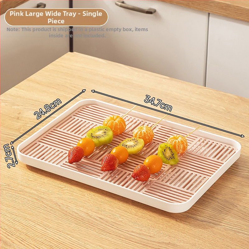 Plastikinė Candied Hawthorn parodomoji plokštelė, kvadratinė forma, modernus paprastas stilius, logotipo spausdinimas ir pritaikymas galimi