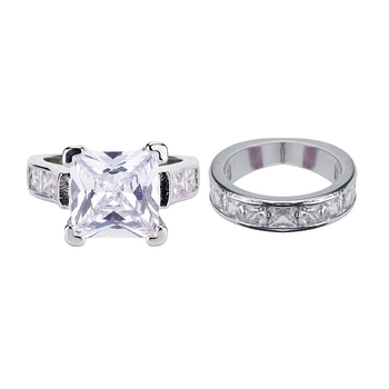 Сватбен комплект пръстени с топаз, свободни камъни за инкрустиране, есен 2022, вътрешна експертиза, повторна проверка на плащането