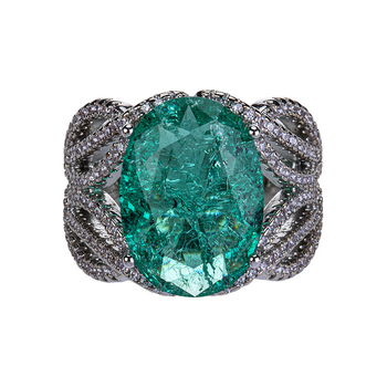 Δαχτυλίδι με τοπάζ και επένδυση χαλκού, τοπική αξιολόγηση, κυκλοφορία καλοκαίρι 2024