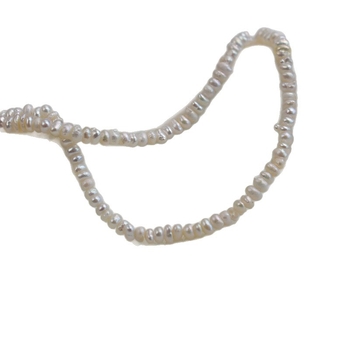 Prirodne slatkovodne plosnate perle, 2–3 mm, polugotov dijelovi za ogrlice DIY