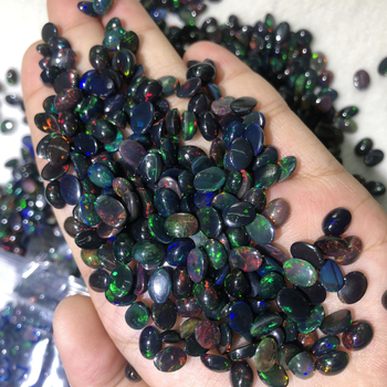 Opal cabochon, prirodni ovalni kamen, poliran, potvrda nakita