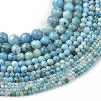 Естествени каменни мъниста – кръгла форма, heteropole, свободни мъниста, суров камък