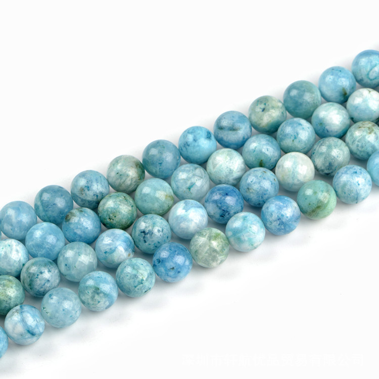 Естествени каменни мъниста – кръгла форма, heteropole, свободни мъниста, суров камък