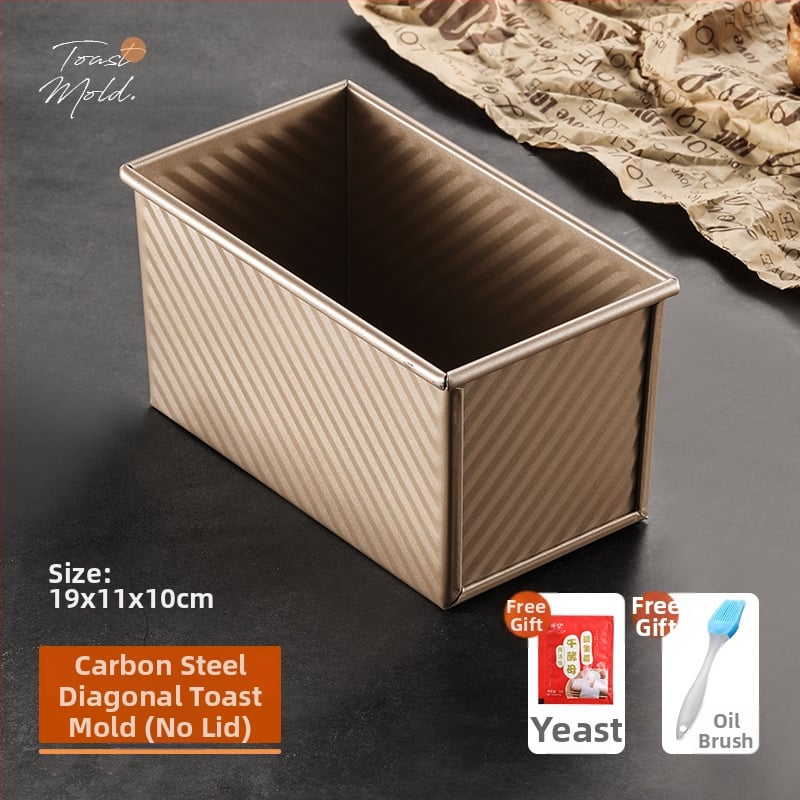 Kalup za tost s poklopcem, pravokutni kalup za pečenje kruha i kolača, kućna upotreba